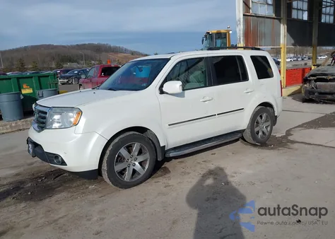 2014 Honda Pilot Touring z USA, uszkodzony, nr VIN 5FNYF4H94EB011149